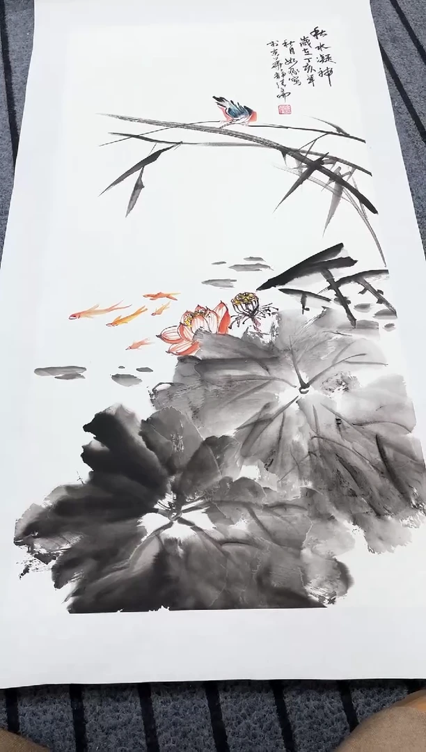 精品国画花鸟作品