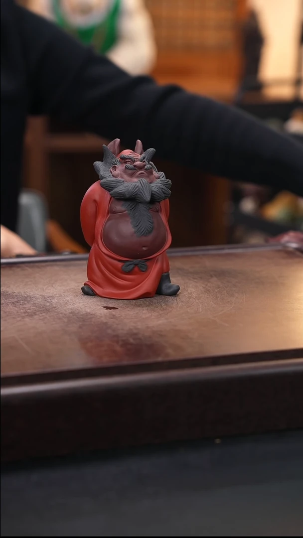 紫砂茶宠紫砂钟馗