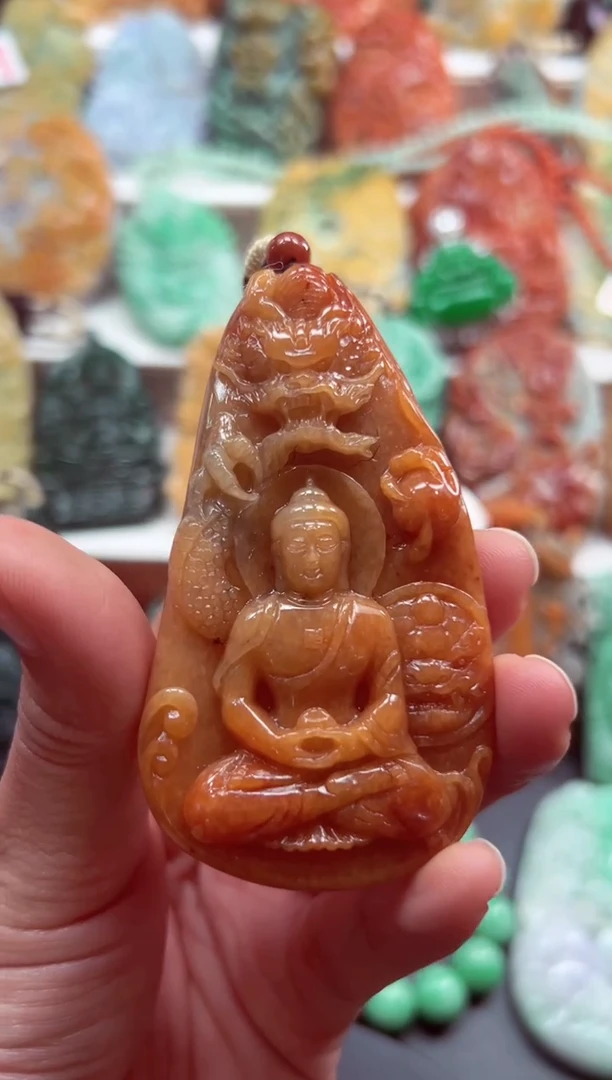 吊坠(不含链)未镶嵌翡翠12