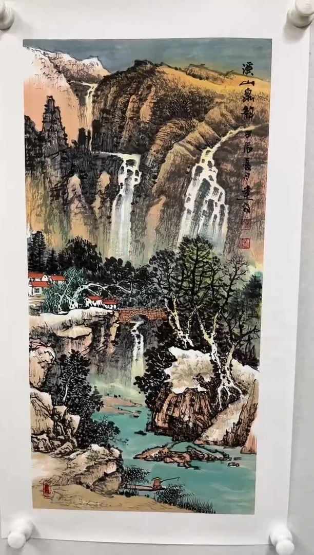 【闪购商品】国画胥建设老师绘画作品