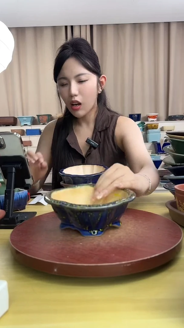 紫砂花盆紫砂花盆微瑕