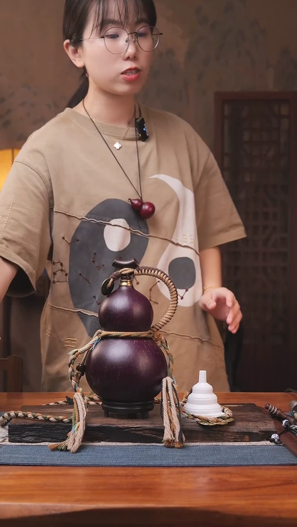 1745号精品大漆葫芦防腐防渗装水茶酒