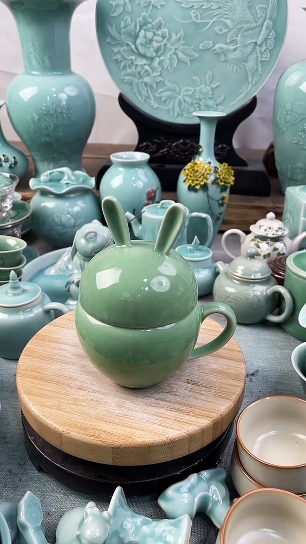 【闪购商品】特价福利 微瑕 慧仙青瓷