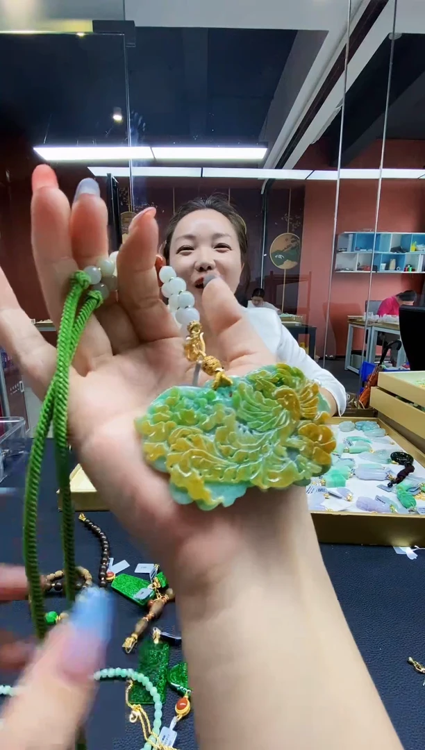 颈饰未镶嵌翡翠翡翠吊坠