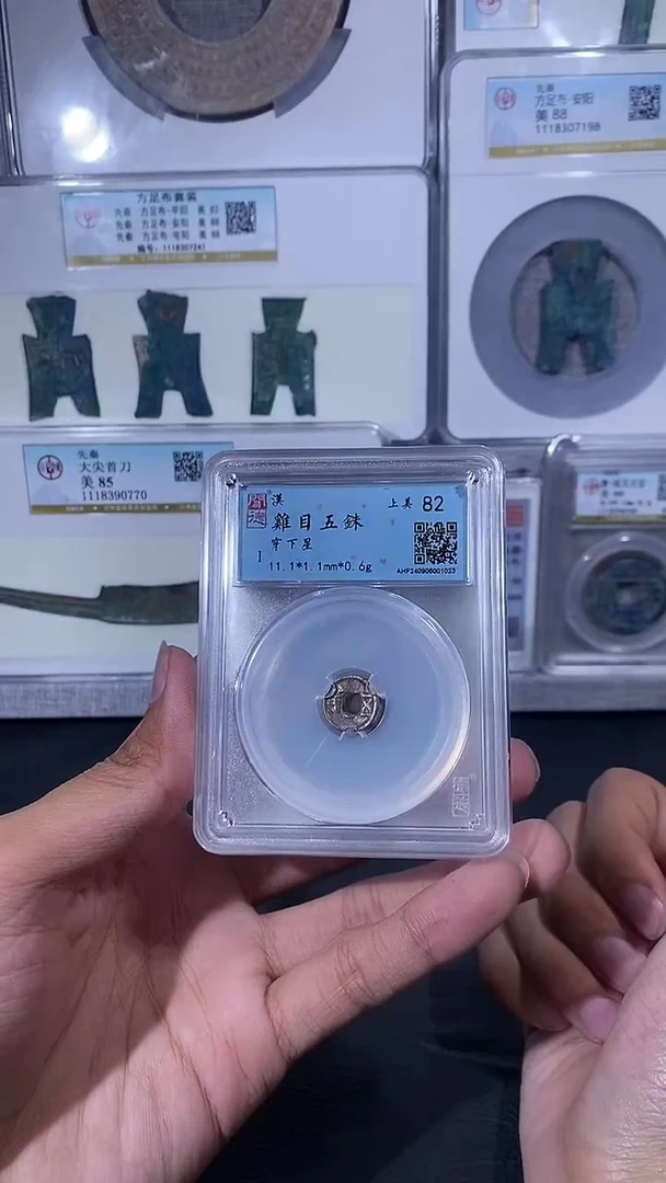 【闪购商品】铜琪珍鸡目五铢一枚