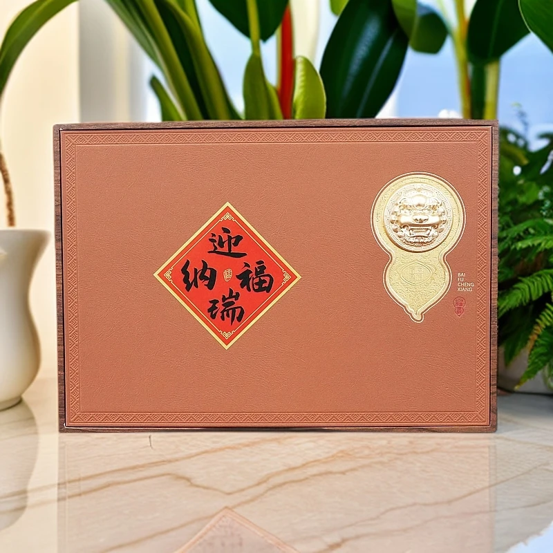 【四大名茶】摆泡铁观音、大红袍、肉桂、水仙木质高档礼盒装【小袋茶】