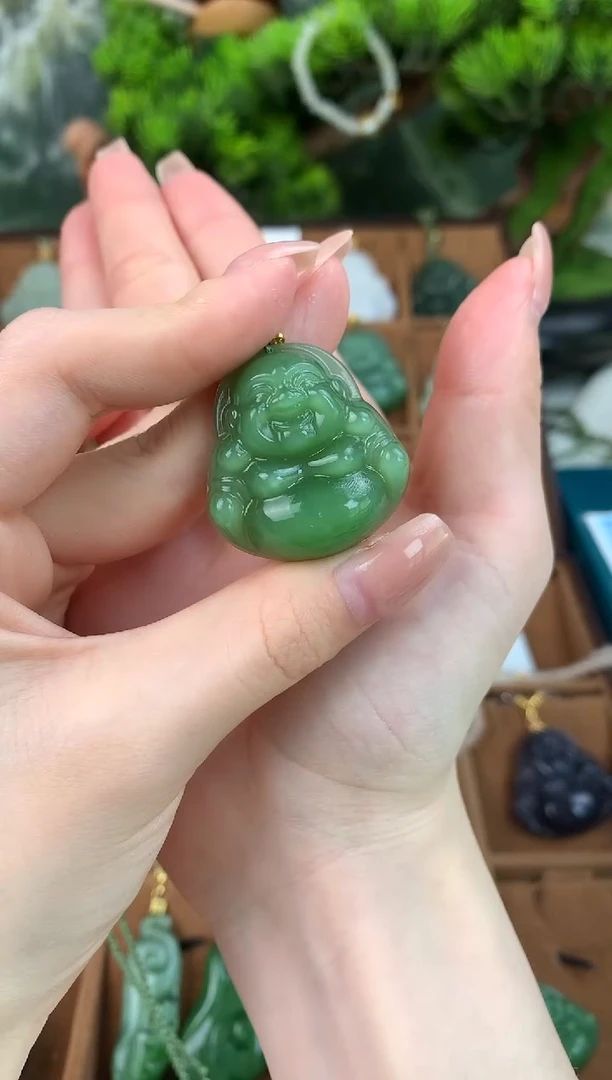 颈饰未镶嵌和田玉吊坠30mm