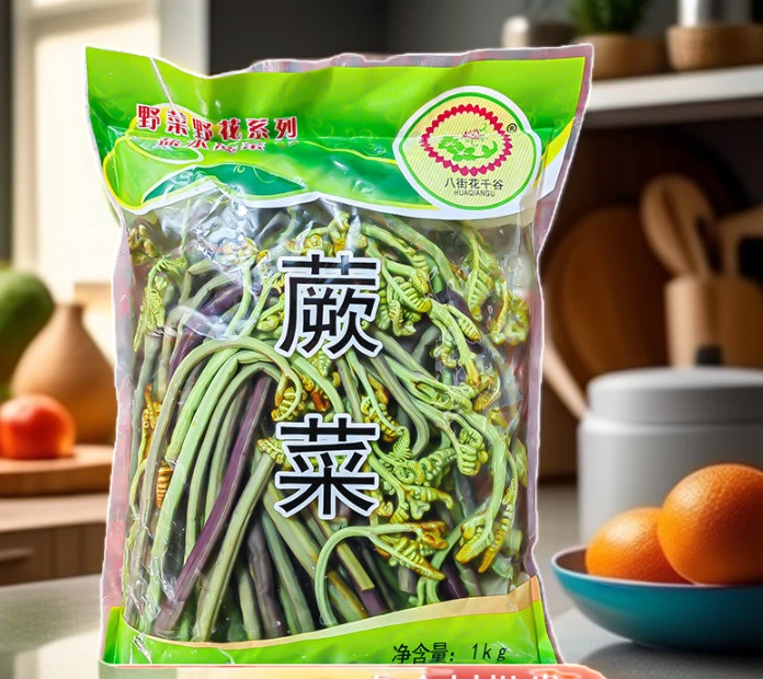 新鲜清水蕨菜酒店餐饮火锅凉拌小炒食材山野菜