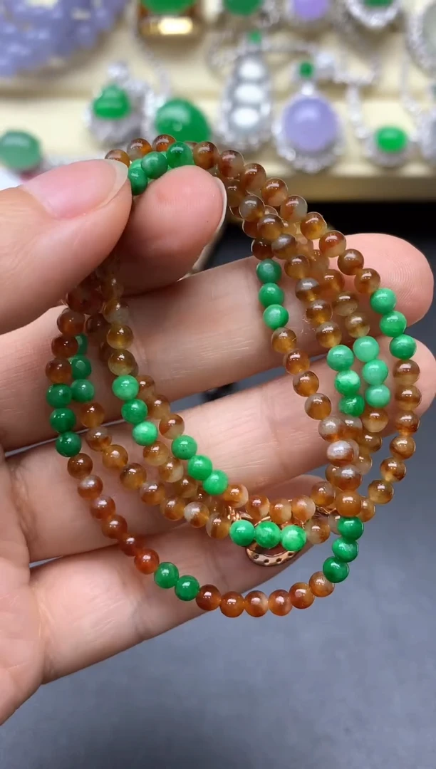 颈饰未镶嵌翡翠586-中国好珍宝