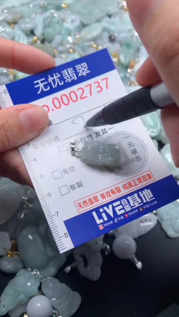 颈饰未镶嵌翡翠2737