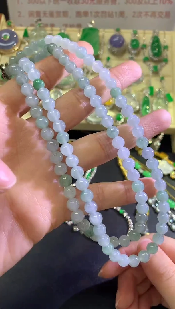 项链未镶嵌翡翠项链|1000+100