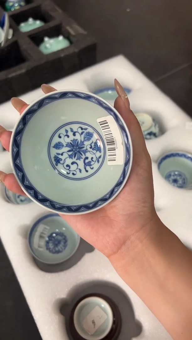 瓷片景德镇瓷器茶器茶杯