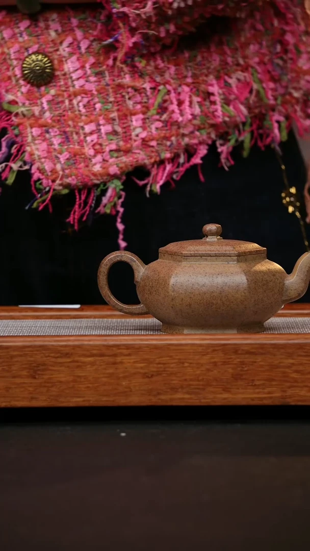 茶壶紫砂原矿手工制作紫砂作品