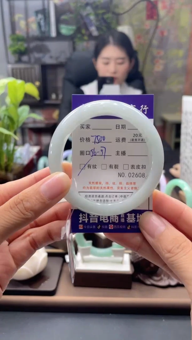 未镶嵌手镯翡翠2608*****