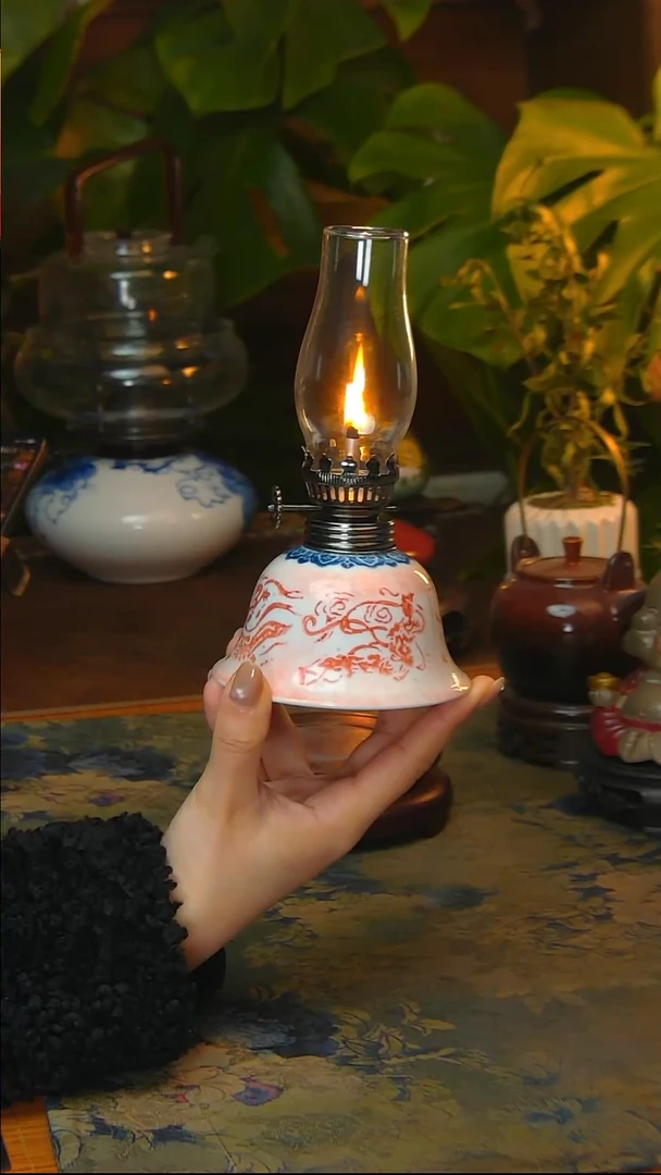 【闪购商品】景德镇陶瓷手工灯摆件