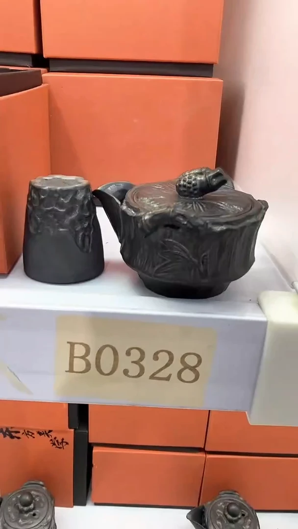 瓷片一壶+1杯陶瓷茶具茶器