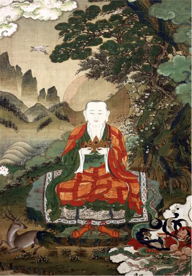 唐卡地藏王菩萨TK16136