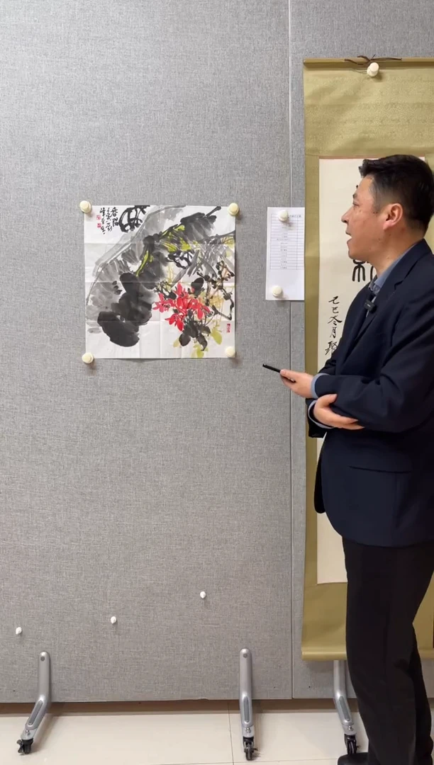 国画1168L峰至花鸟49*49斗方