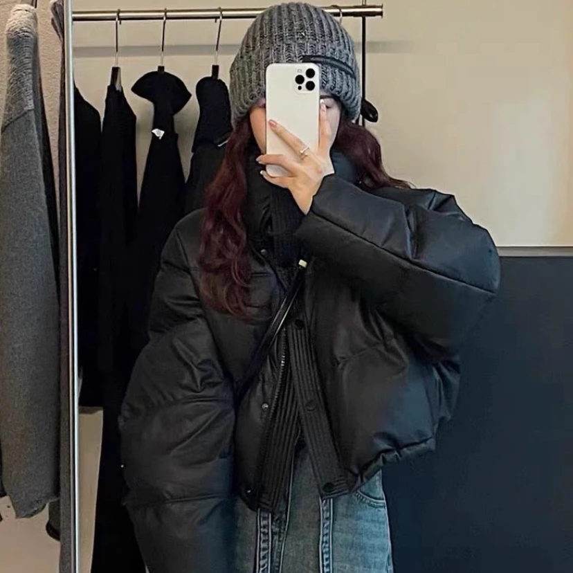 412259《现》精选韩版冬季百搭舒适休闲洋气羽绒服