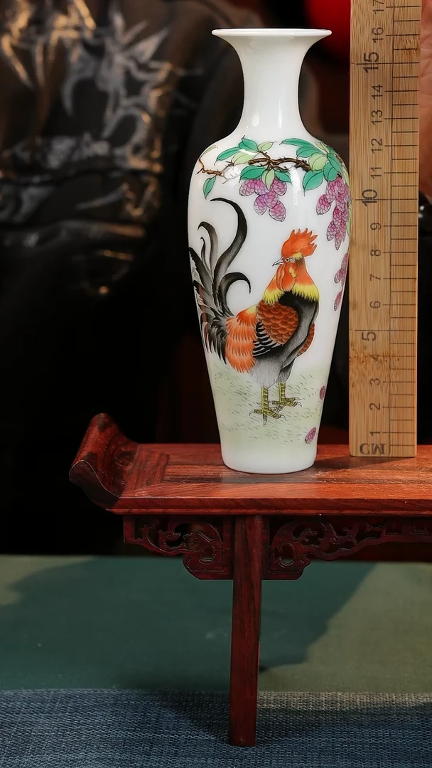 【闪购商品】摆件釉上粉彩纯手绘手工原创瓷器