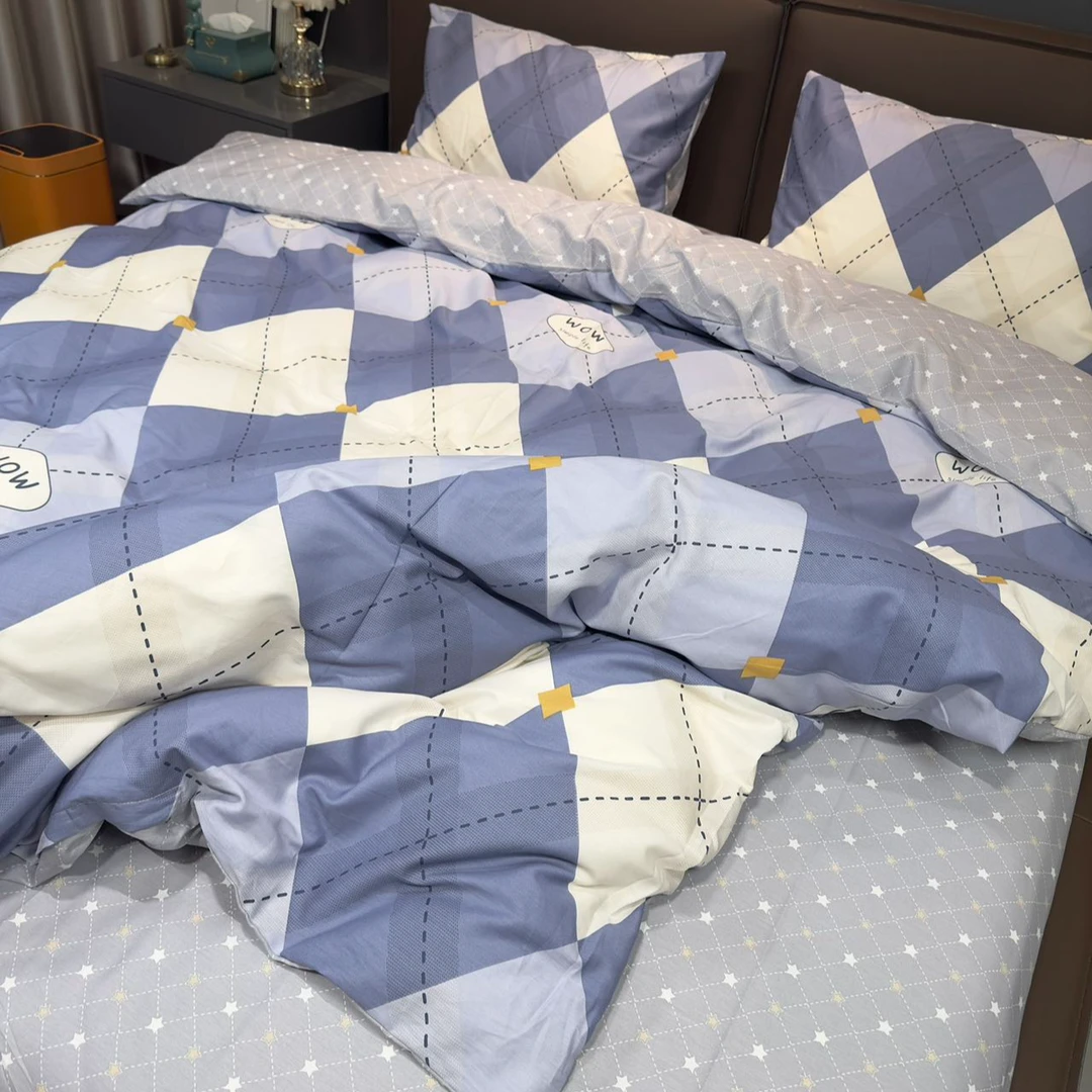 新款休闲气质简约舒适亲肤四件套M4JT