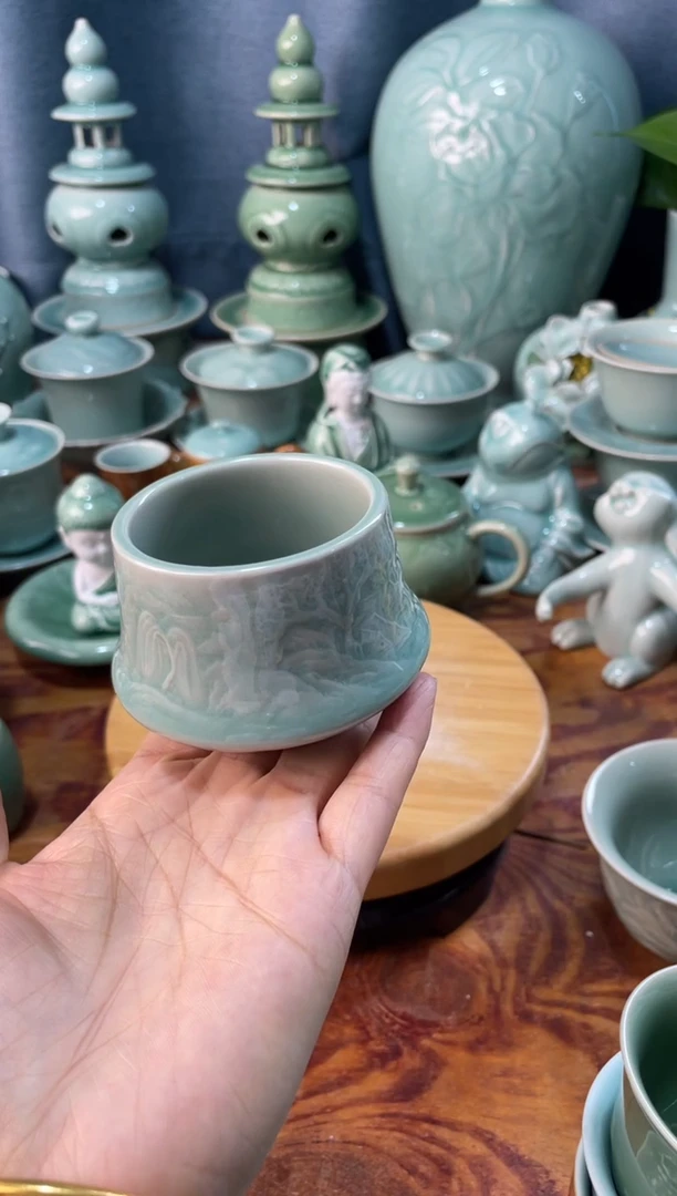 微瑕特价青瓷 慧语瓷坊