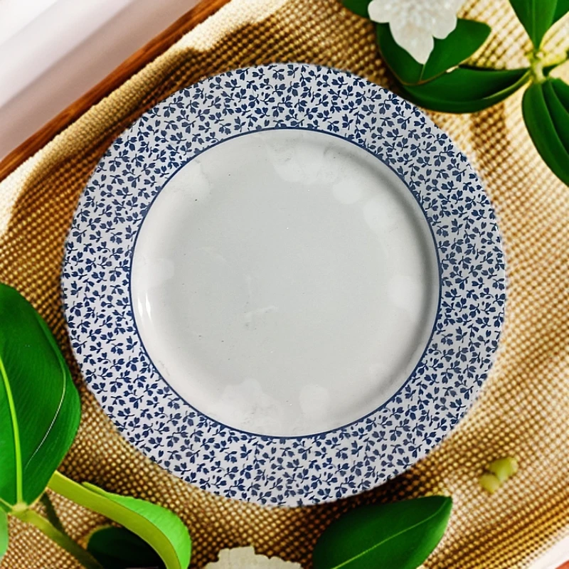 出口荷兰8英寸平盘口径20 cm微瑕完美者慎拍家用