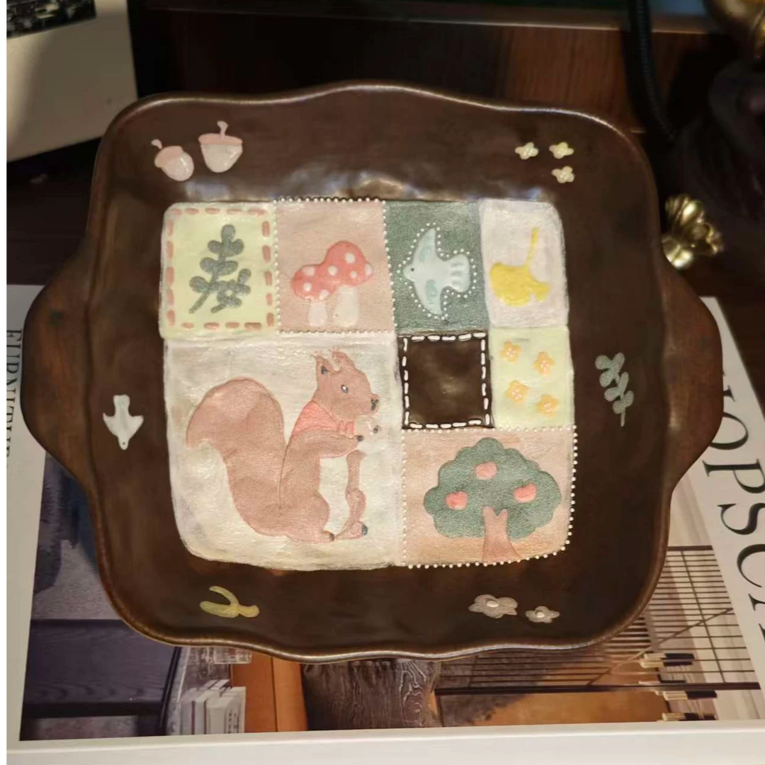 景德镇原创手工陶瓷盘