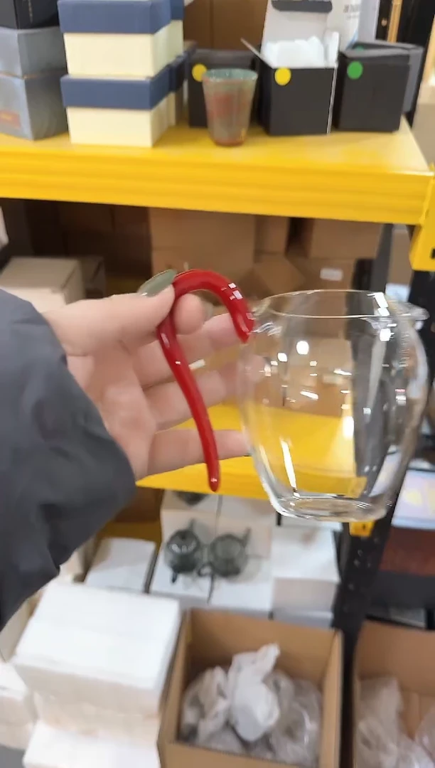 朱红怡然公道杯