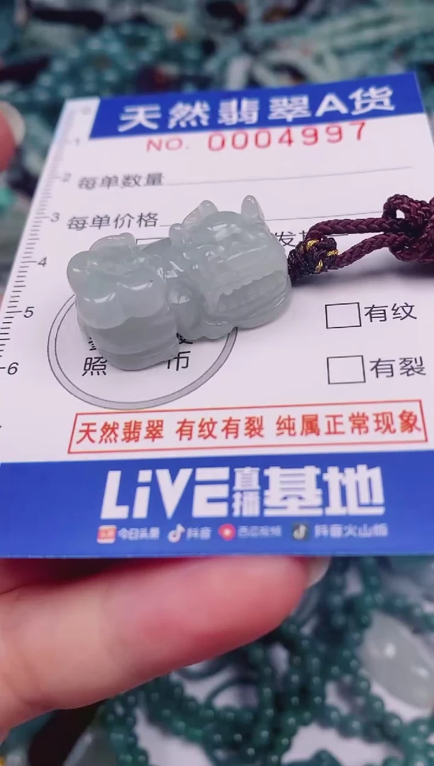 颈饰未镶嵌翡翠00004997