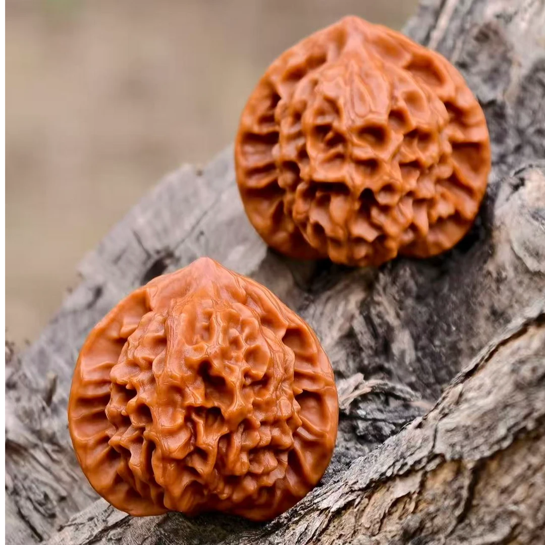 新核下树全品无修龙鳞纹帝王文玩核桃