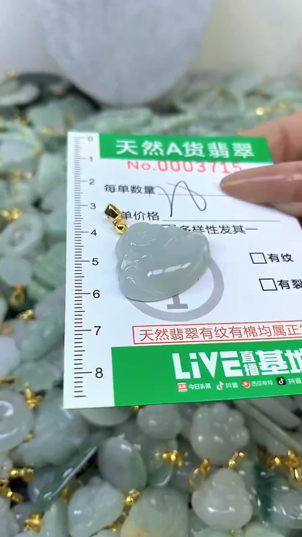 颈饰未镶嵌翡翠未镶嵌纯天然A货翡翠