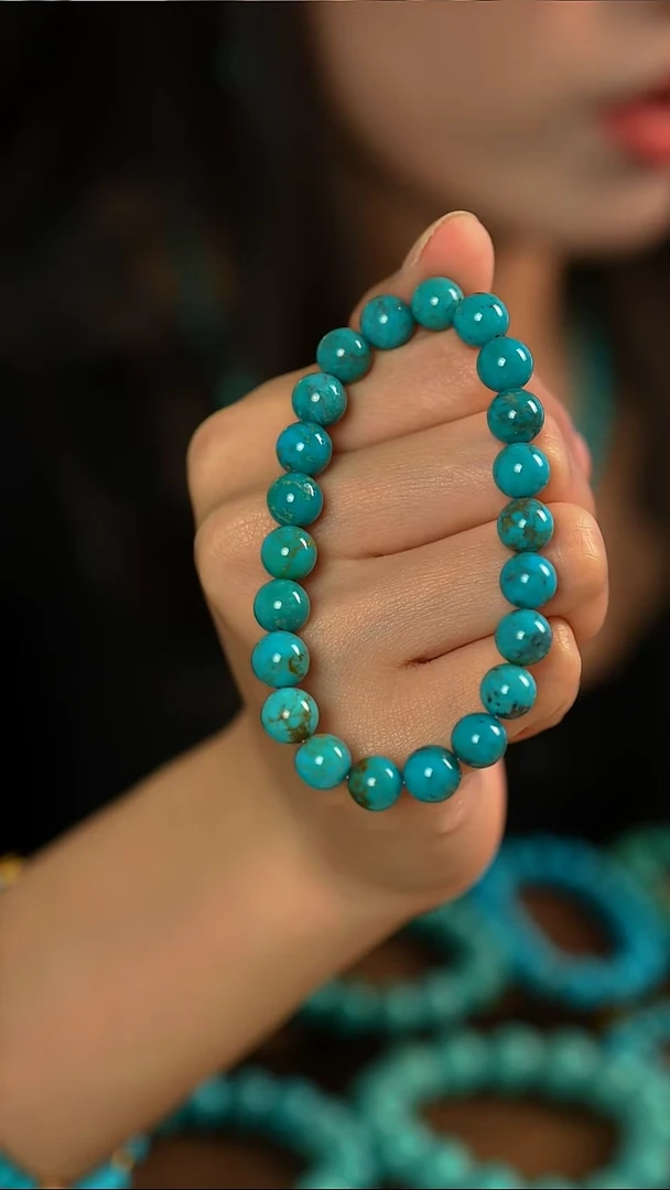 未镶嵌绿松石手链高瓷