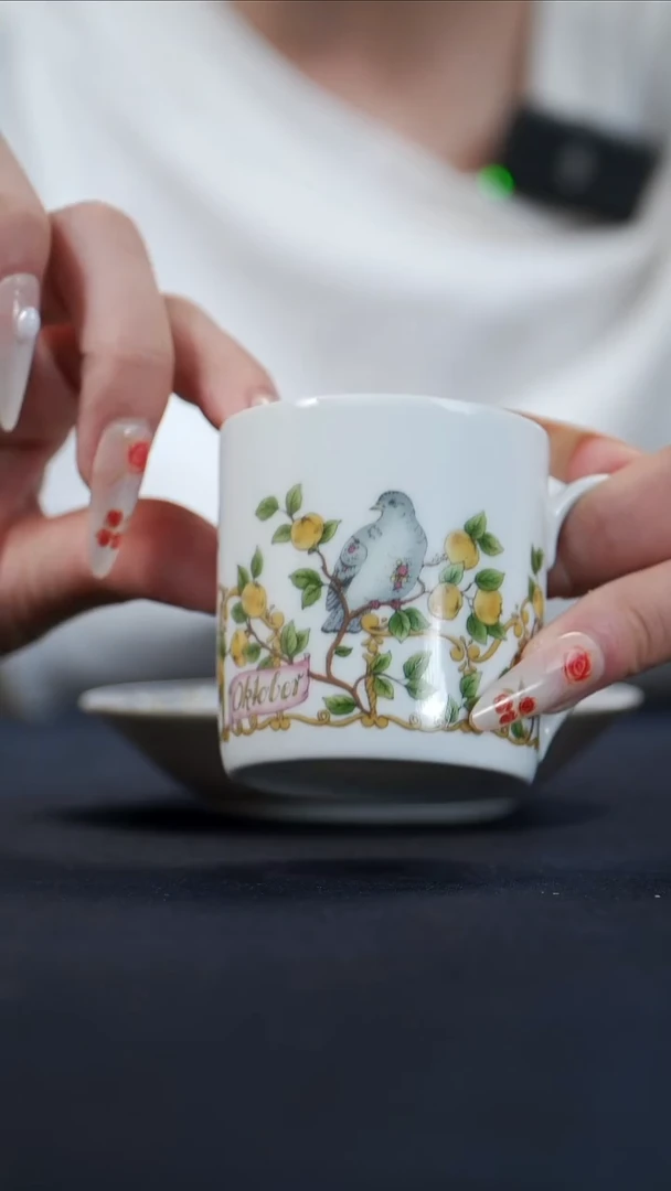 骨瓷婷婷中古器物如图所示85