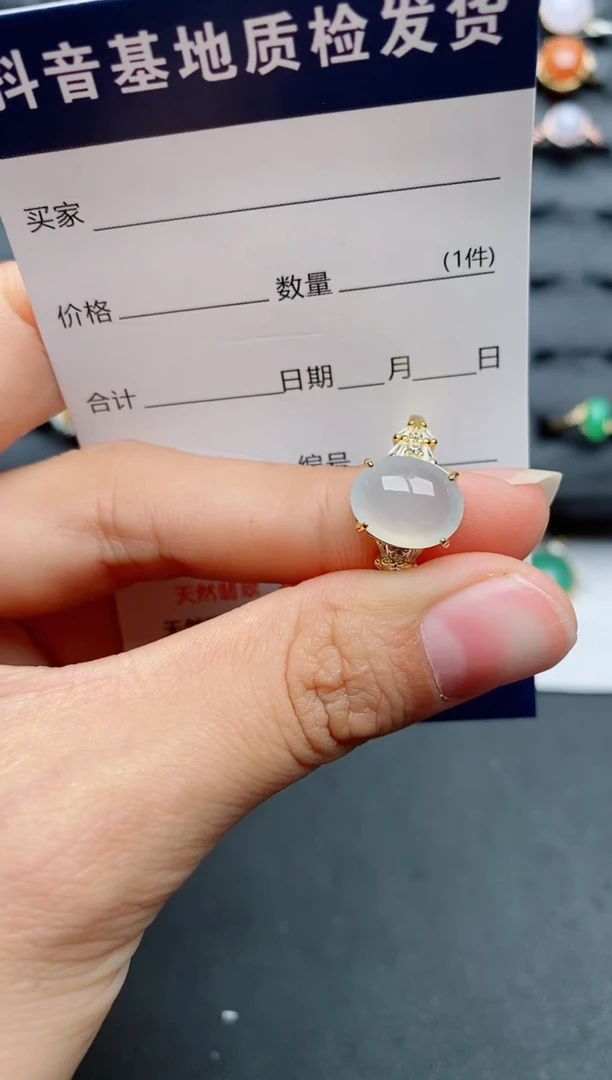 【闪购商品】翡翠戒指银S925镶嵌.............