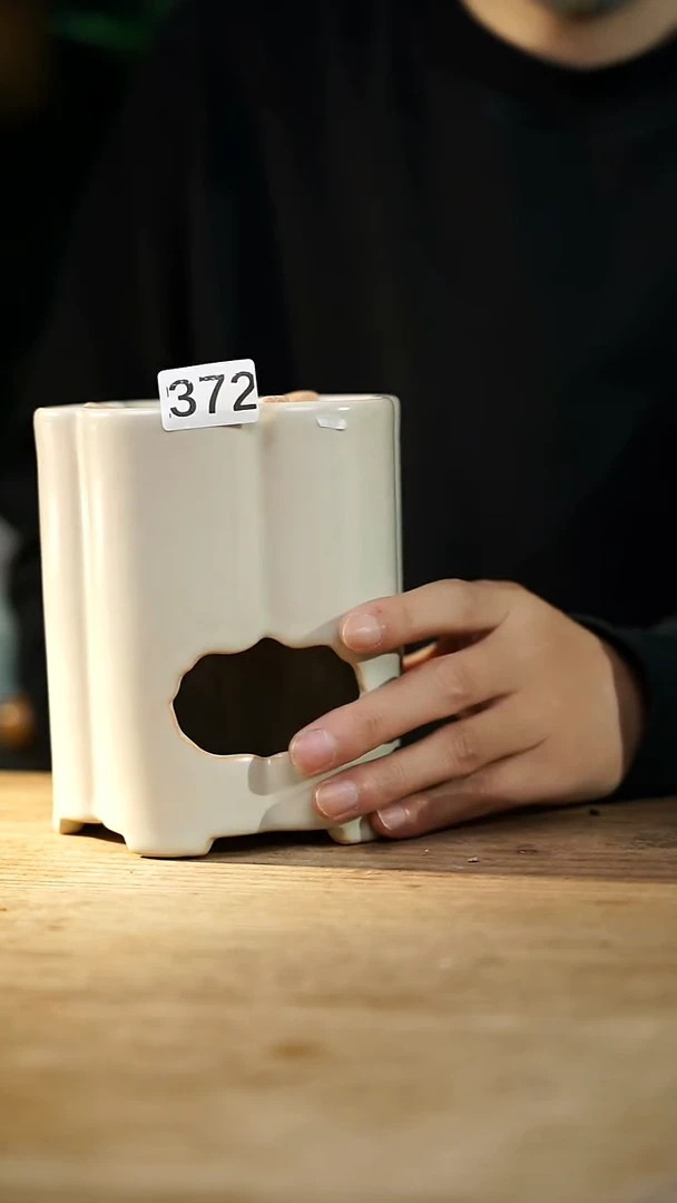 瓷片设计师手作！！落单设计师系列！！苏打釉分体式炭炉