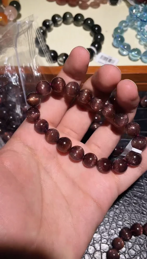 未镶嵌堇青石手链堇青石单圈A10（多样性发其一）