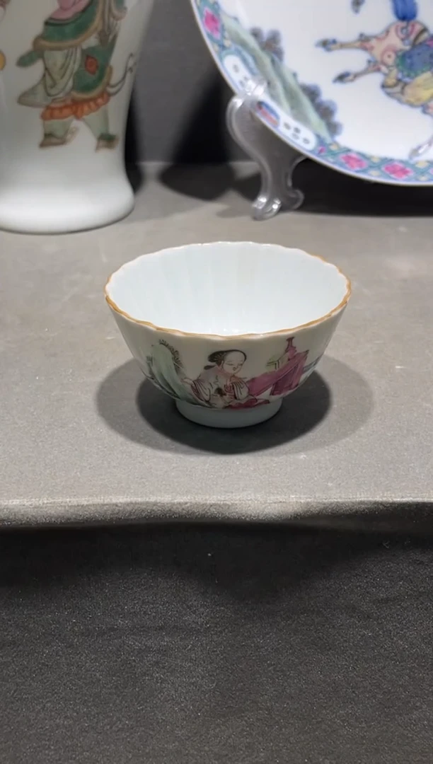 瓷片赤***人A563 瓷器小摆件小摆件