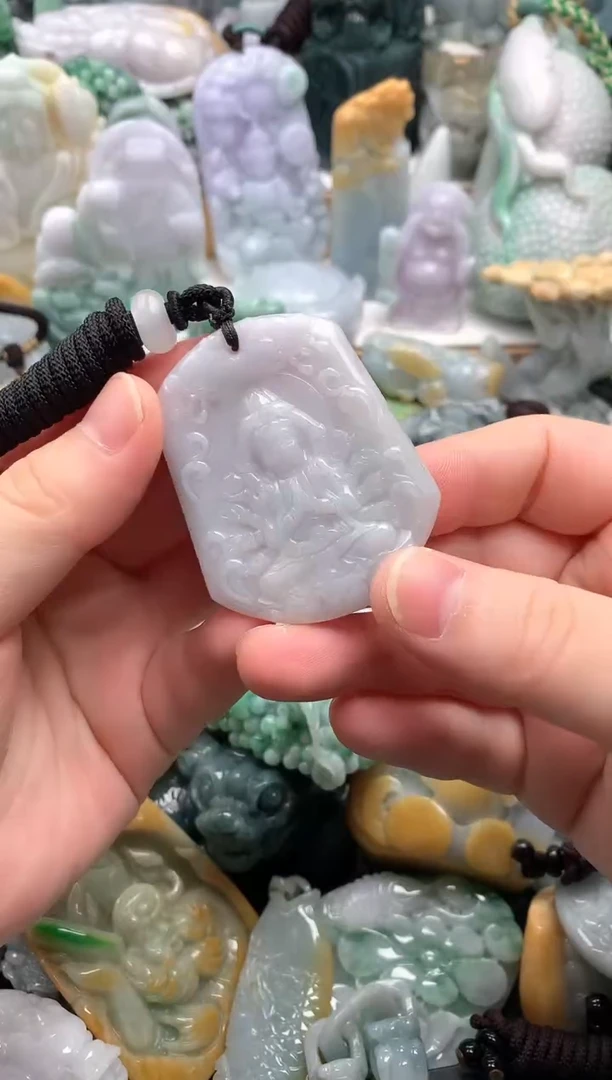 吊坠(不含链)未镶嵌翡翠1
