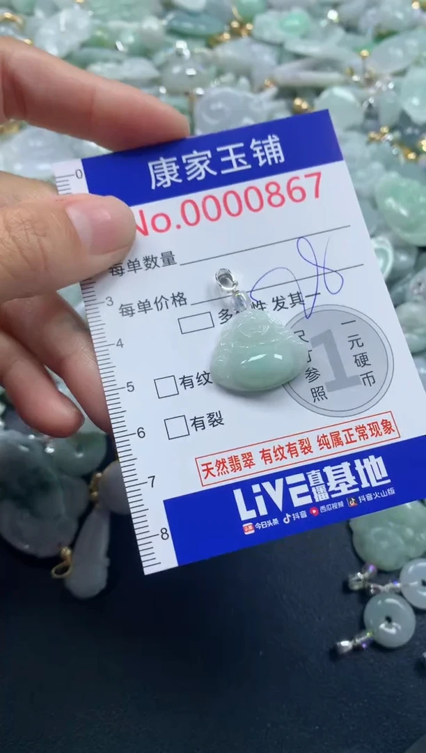 颈饰未镶嵌翡翠867