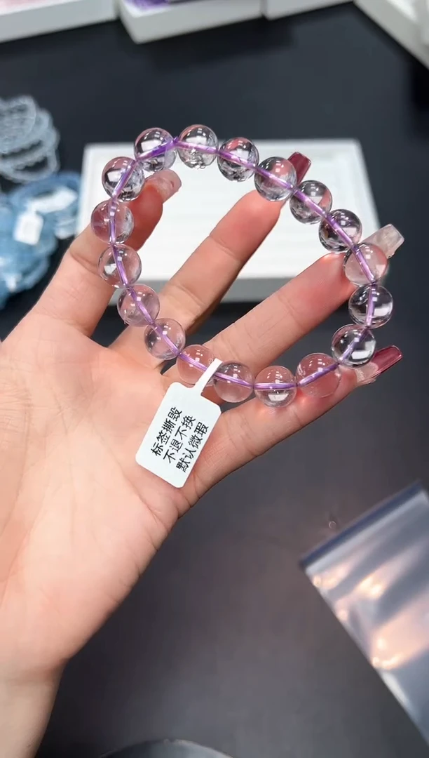 【闪购商品】水晶手串未镶嵌21A5多样性发其一/1条默认微瑕