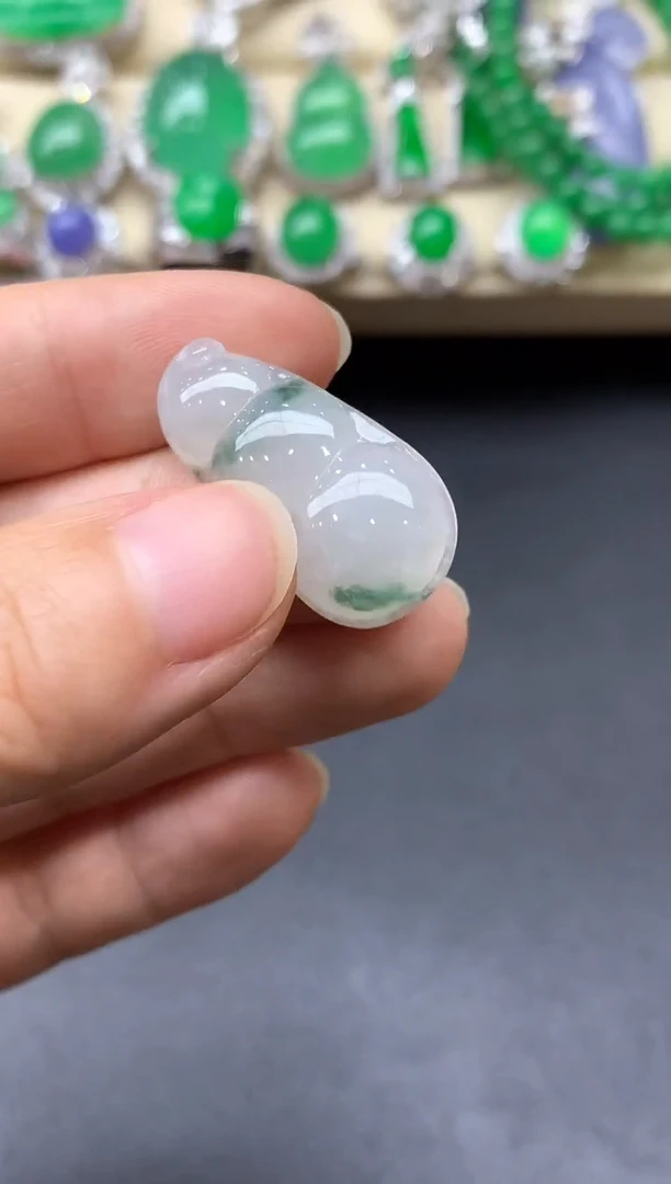 颈饰未镶嵌翡翠18-中国好珍宝