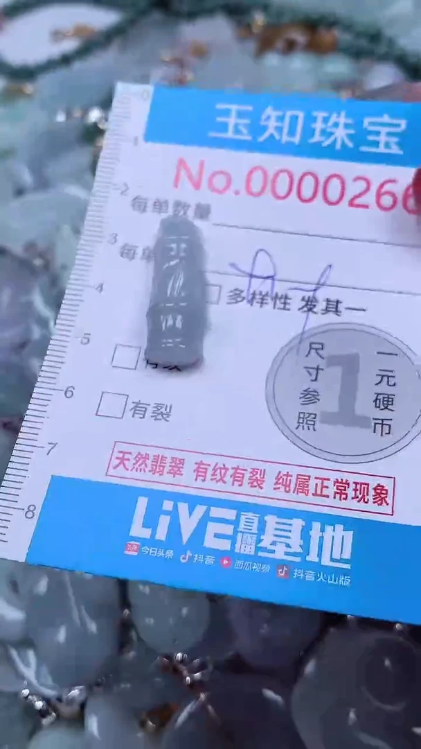 吊坠(不含链)未镶嵌翡翠266