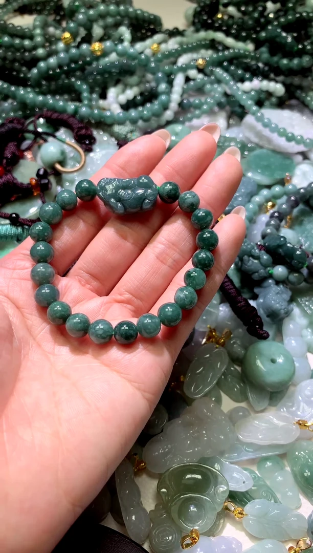 吊坠(不含链)未镶嵌翡翠1