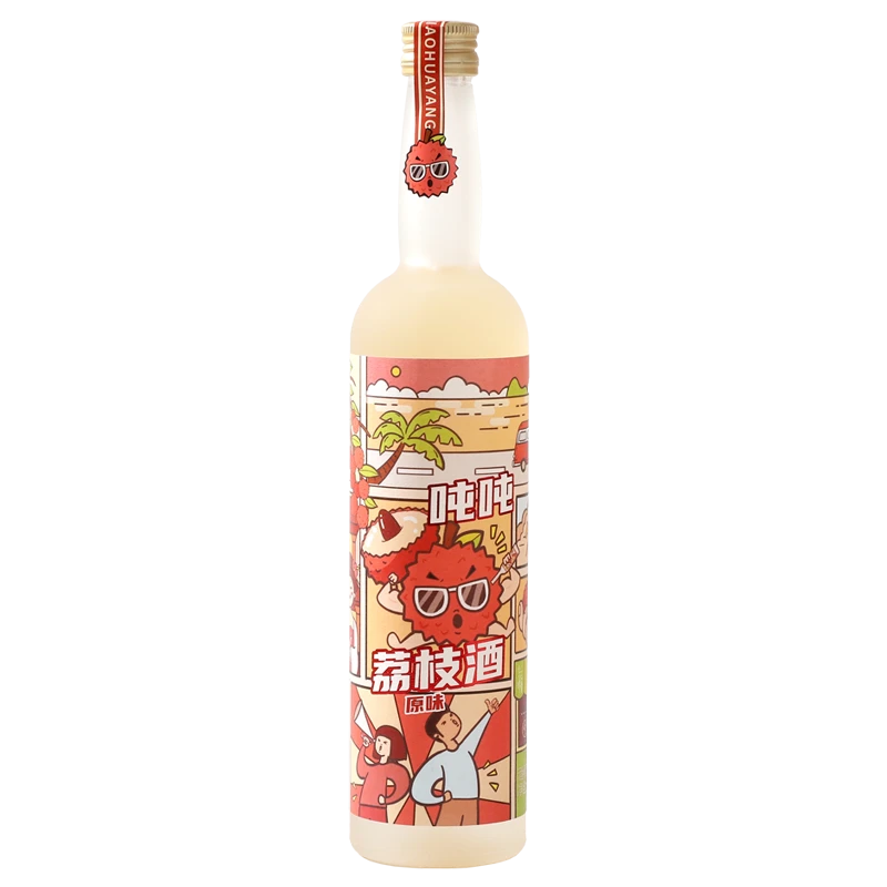 小花样荔枝酒258ml /瓶