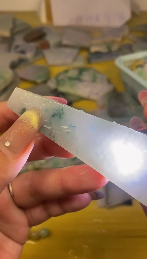 散珠翡翠天然缅甸翡翠A货209