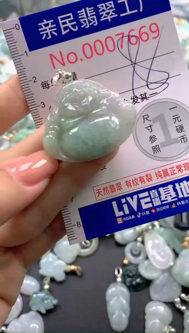 颈饰未镶嵌翡翠7669