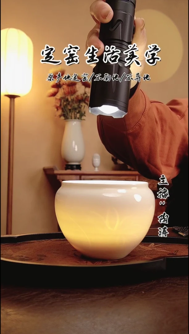 【闪购商品】定瓷纯手工高工小建水