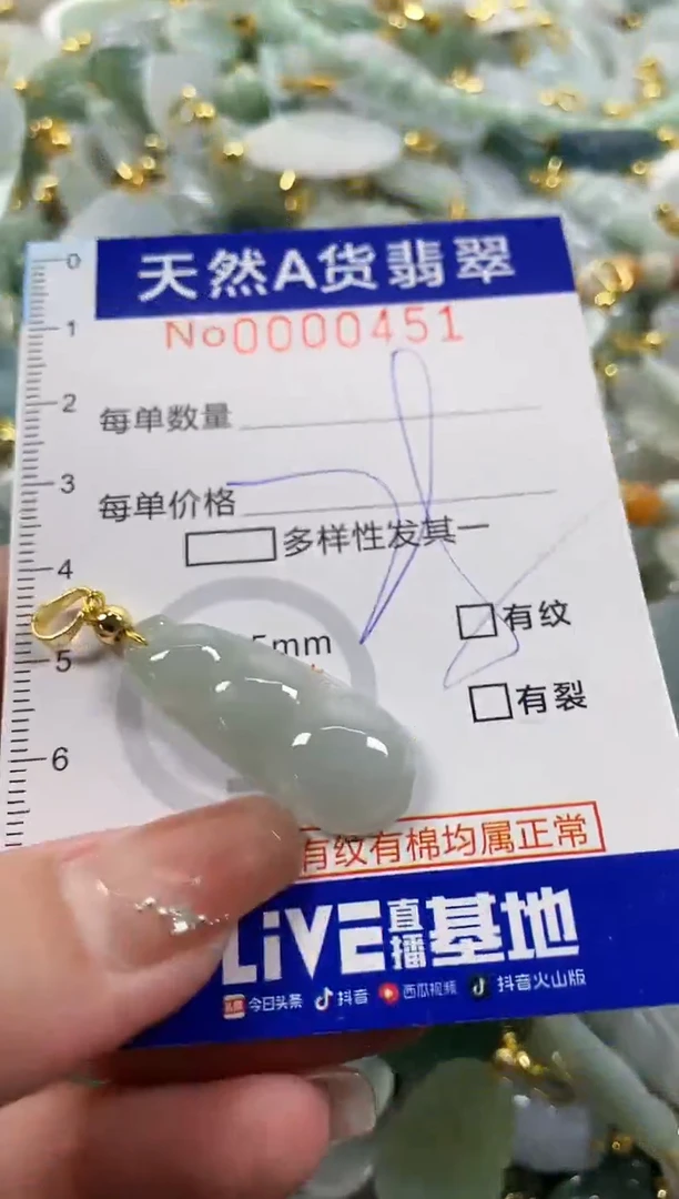 颈饰未镶嵌翡翠天然A货翡翠