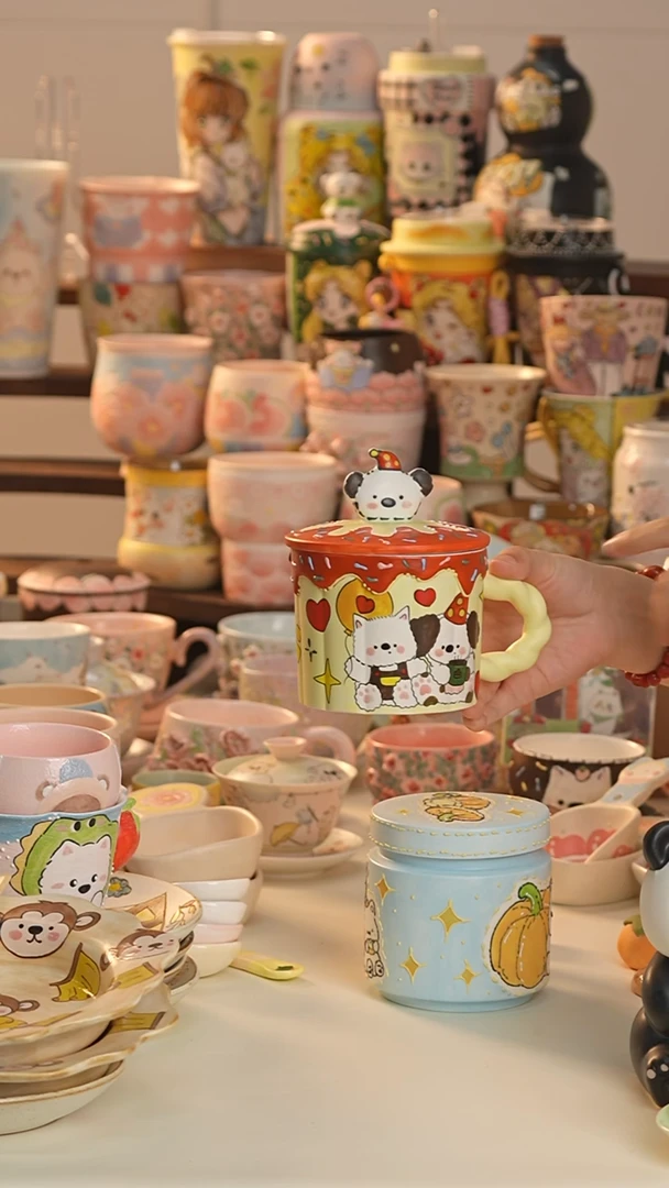 其他景德镇釉下彩手绘设计师款陶瓷